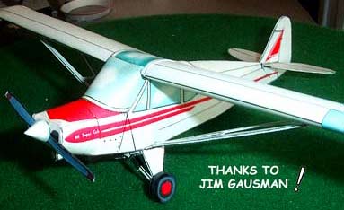 Piper Super Cub model 